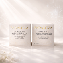 Charger l'image dans la galerie, KIT Crème Jour &amp; Crème Nuit au Miel et aux Algues – Routine Anti-Âge Naturelle