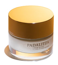 Charger l'image dans la galerie, Crème de nuit - Soin du visage naturel au Miel et aux Algues - PADALITZA
